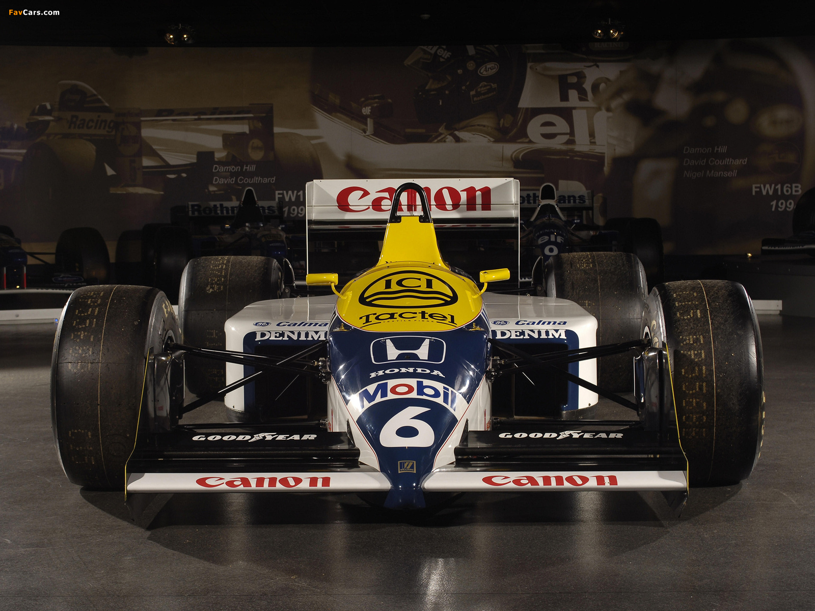 Williams FW11B 1987 pictures (1600 x 1200)