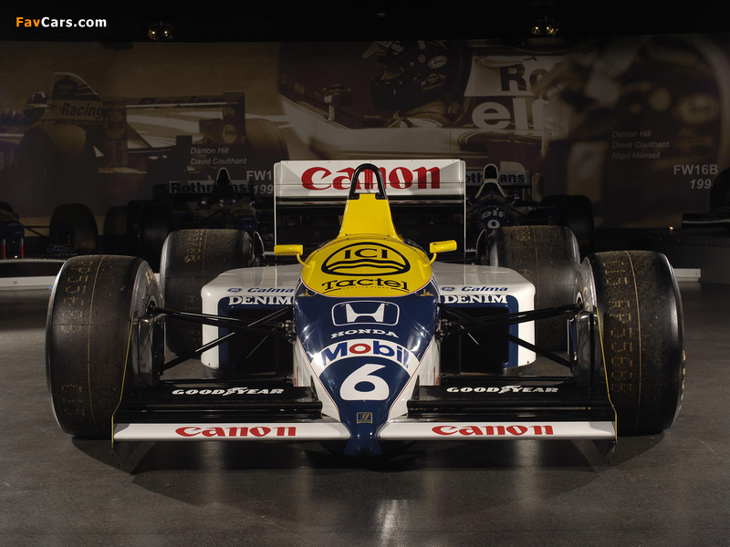 Williams FW11B 1987 pictures (800 x 600)