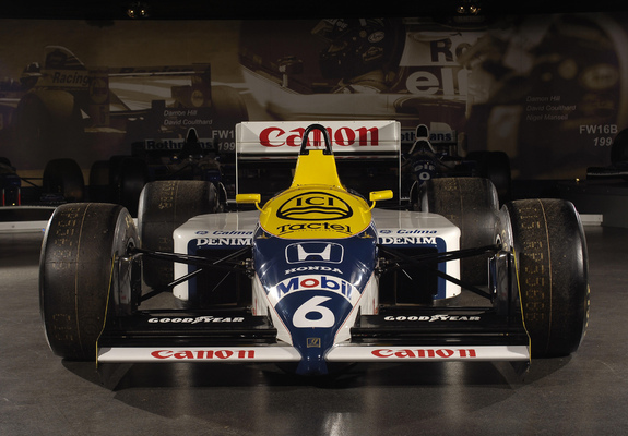 Williams FW11B 1987 pictures