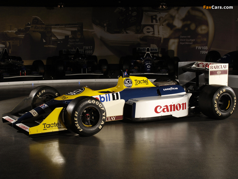 Williams FW11C 1987–88 wallpapers (800 x 600)