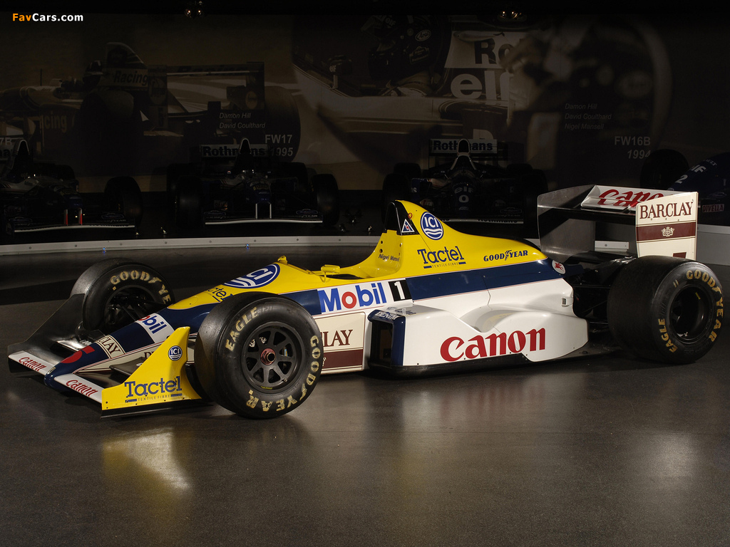 Images of Williams FW12 1988 (1024 x 768)