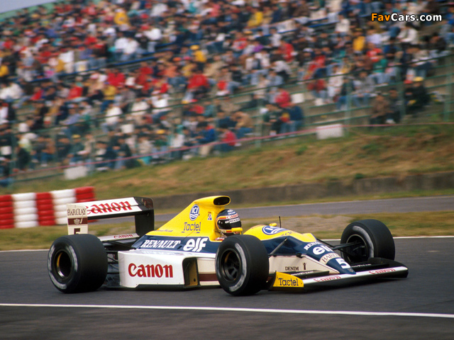 Williams FW13 1989 wallpapers (640 x 480)