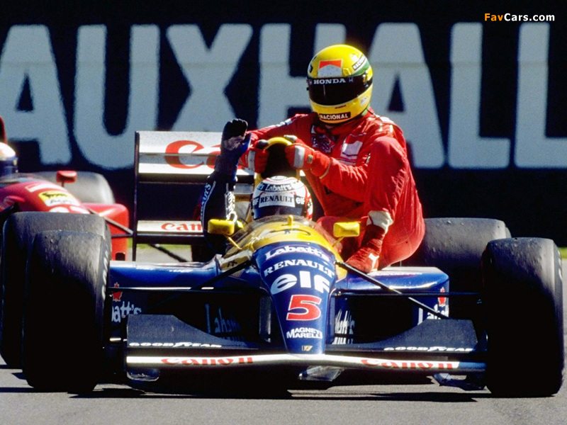 Images of Williams FW14 1991 (800 x 600)