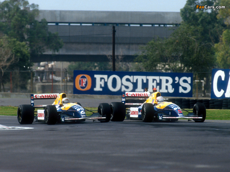 Images of Williams FW14 1991 (800 x 600)