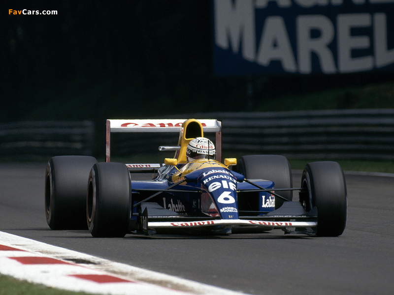 Images of Williams FW14B 1992 (800 x 600)