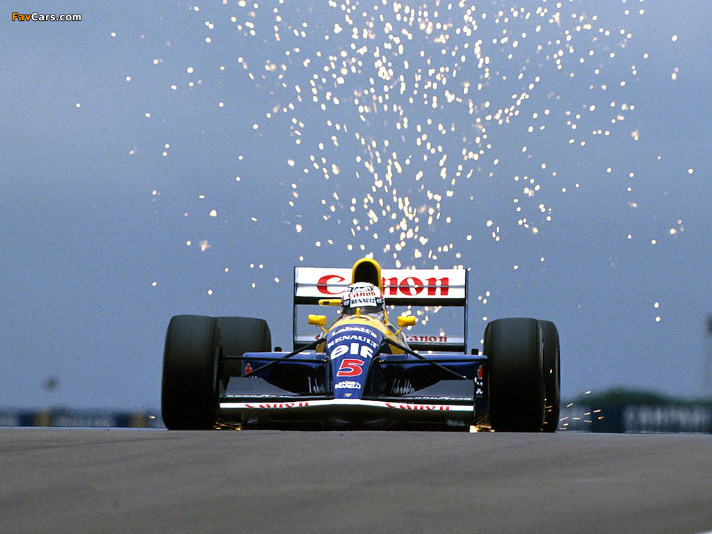 Photos of Williams FW14 1991 (1024 x 768)