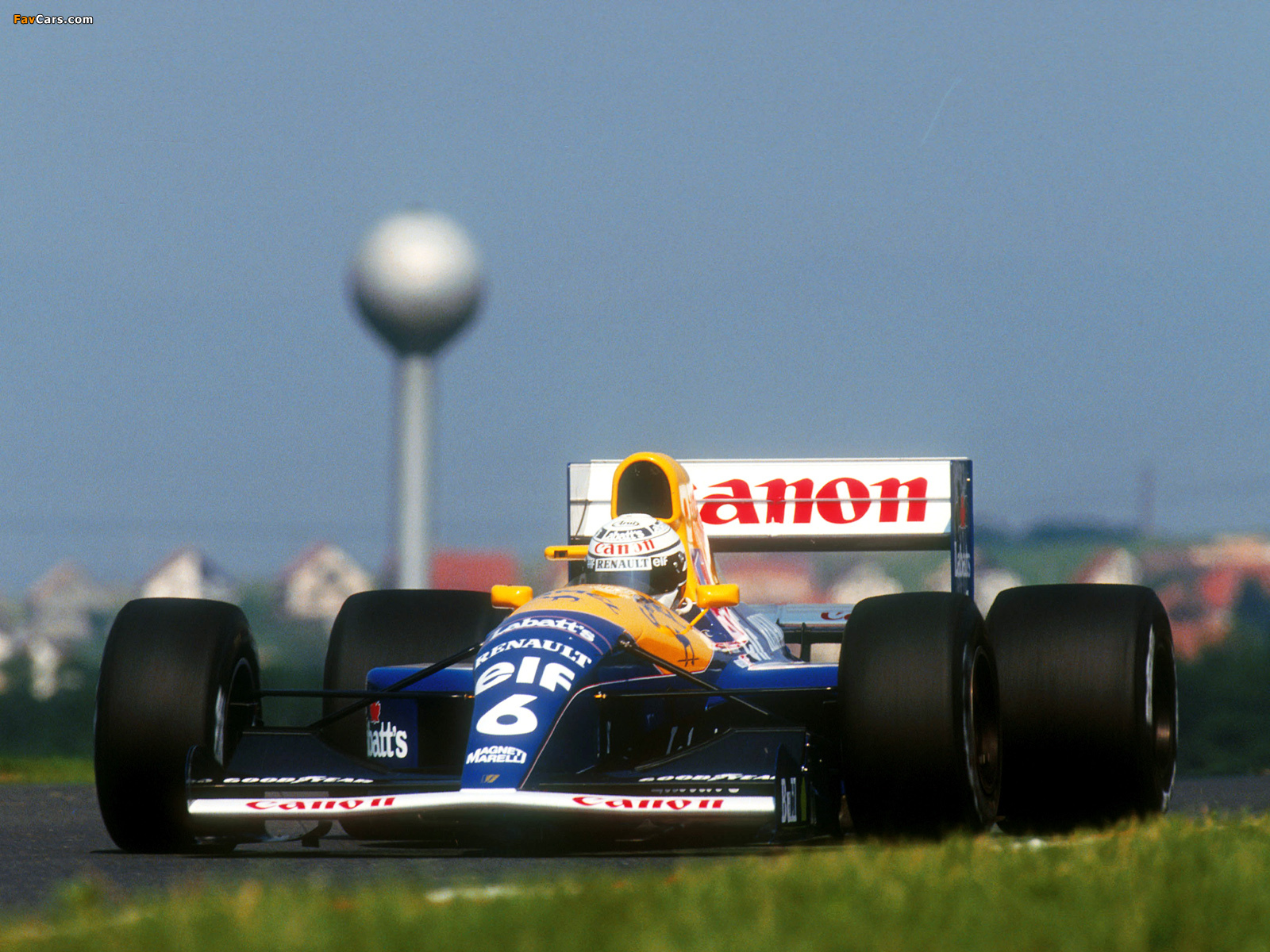 Photos of Williams FW14 1991 (1600 x 1200)