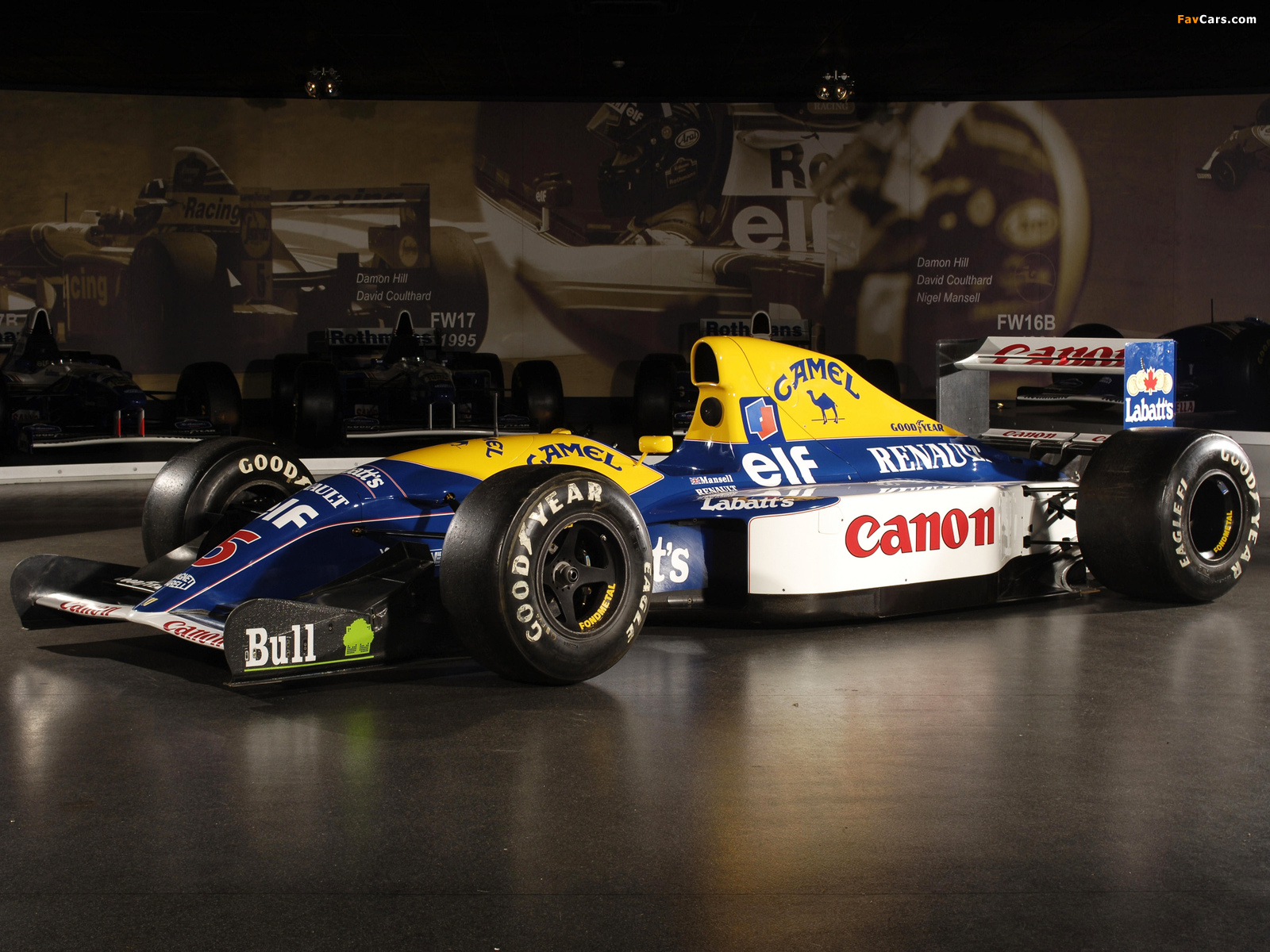 Photos of Williams FW14B 1992 (1600 x 1200)