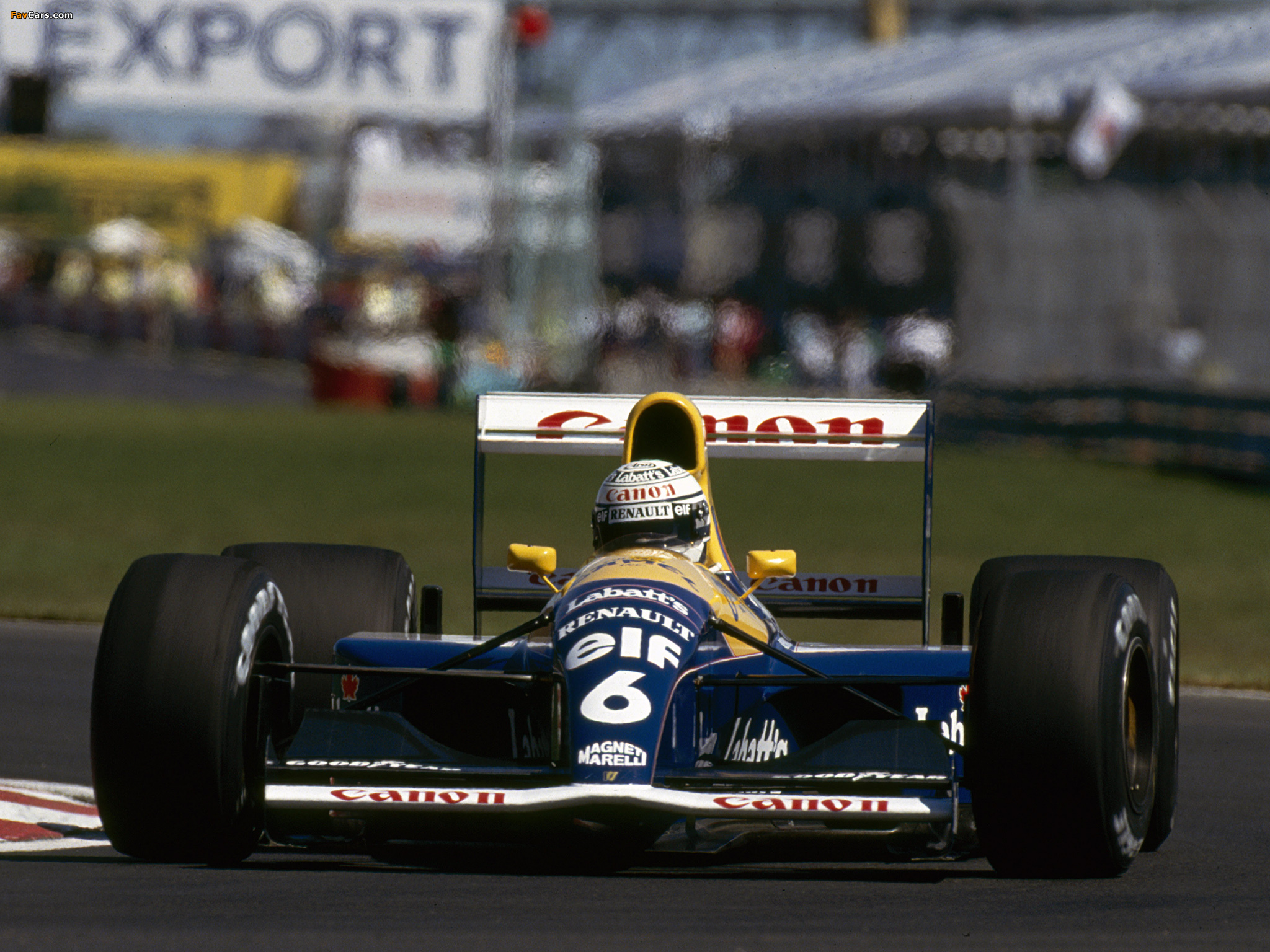 Pictures of Williams FW14 1991 (2048 x 1536)