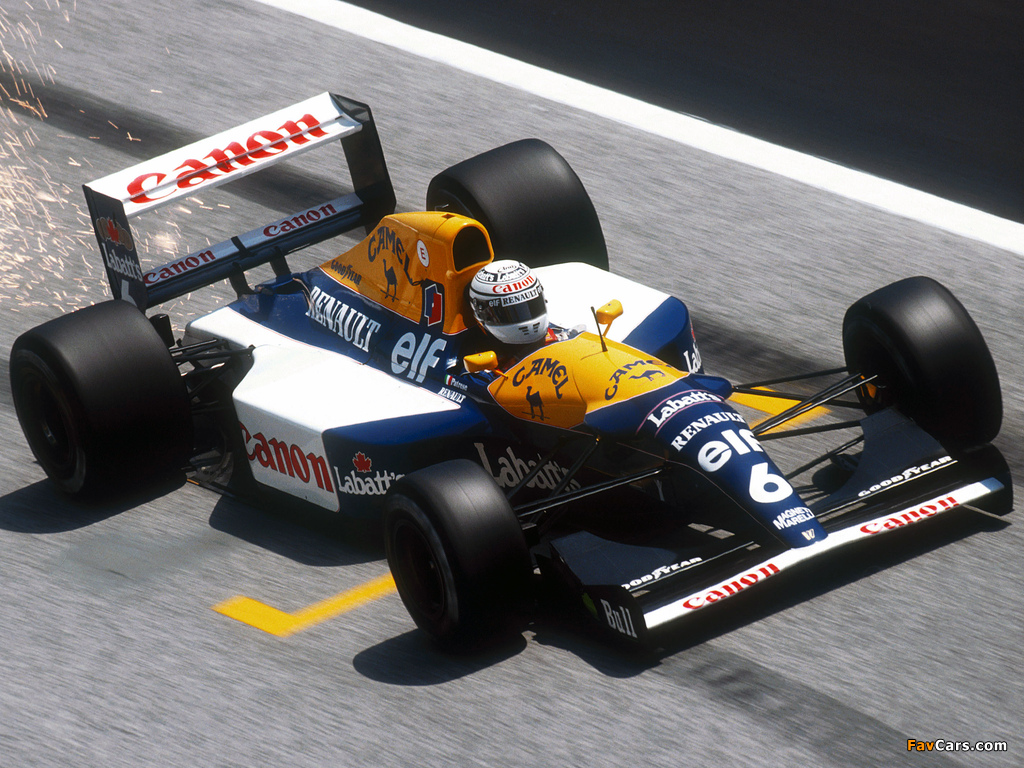 Williams FW14B 1992 wallpapers (1024 x 768)