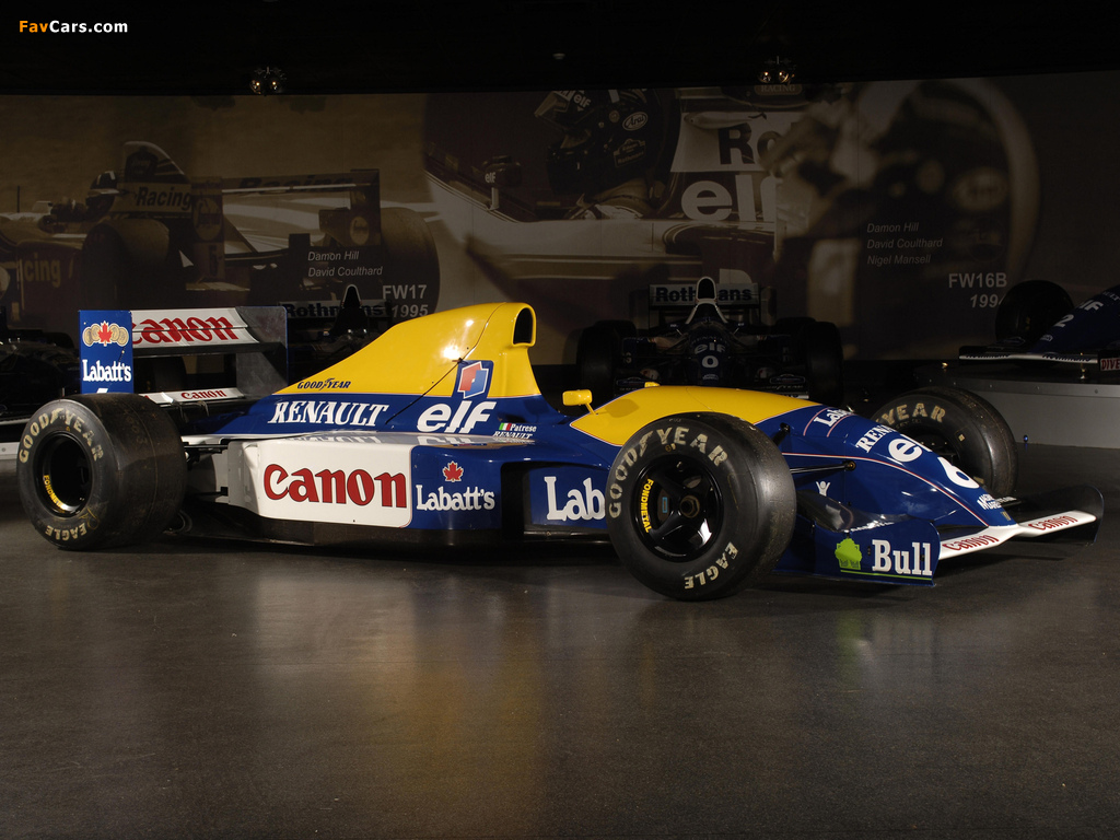 Williams FW14 1991 wallpapers (1024 x 768)
