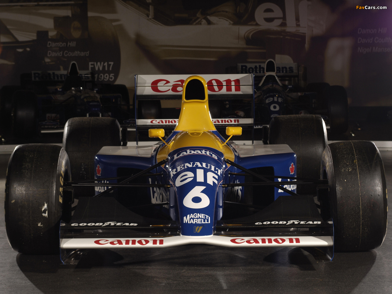 Williams FW14 1991 wallpapers (1280 x 960)