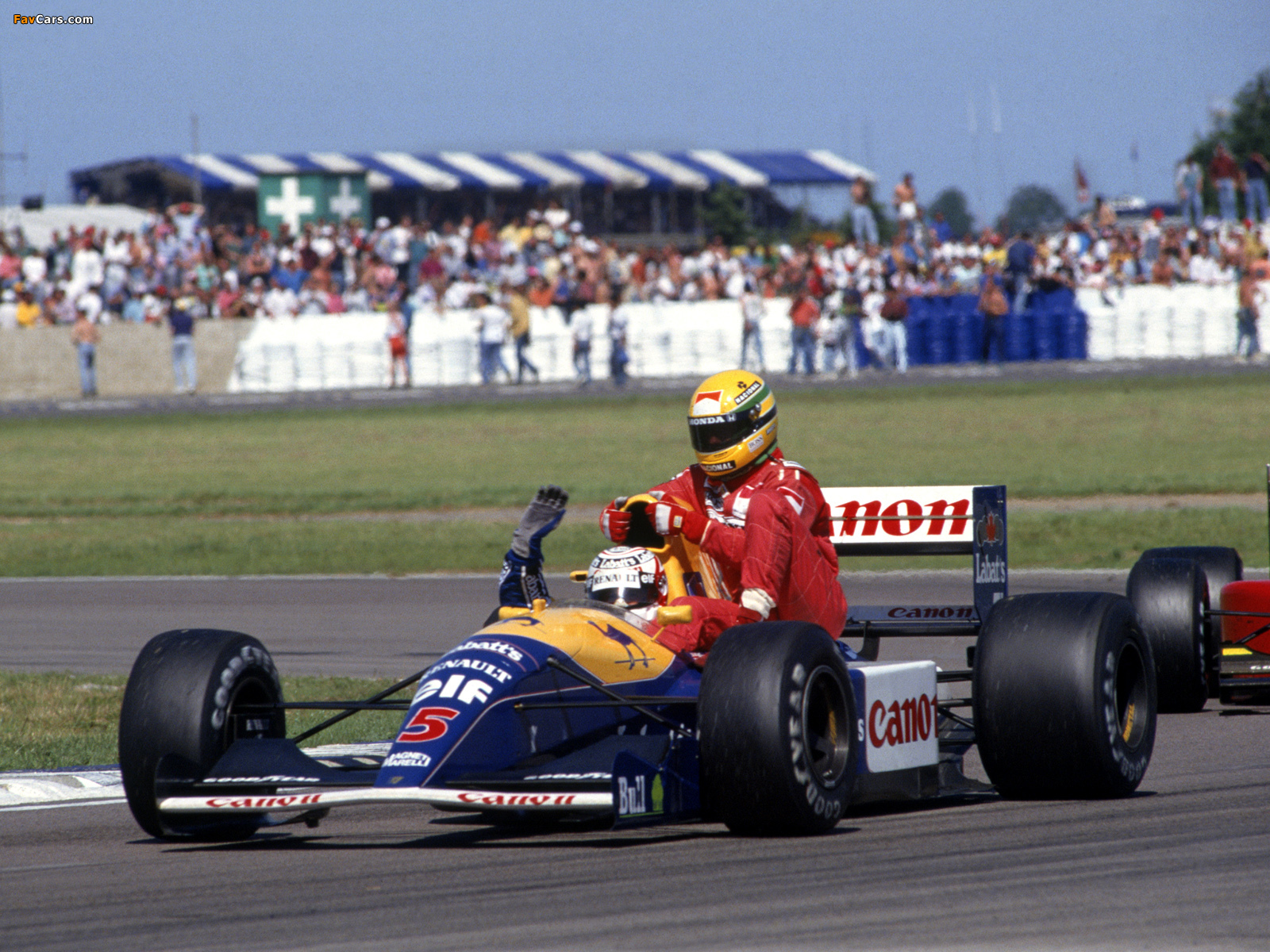 Williams FW14 1991 wallpapers (1600 x 1200)