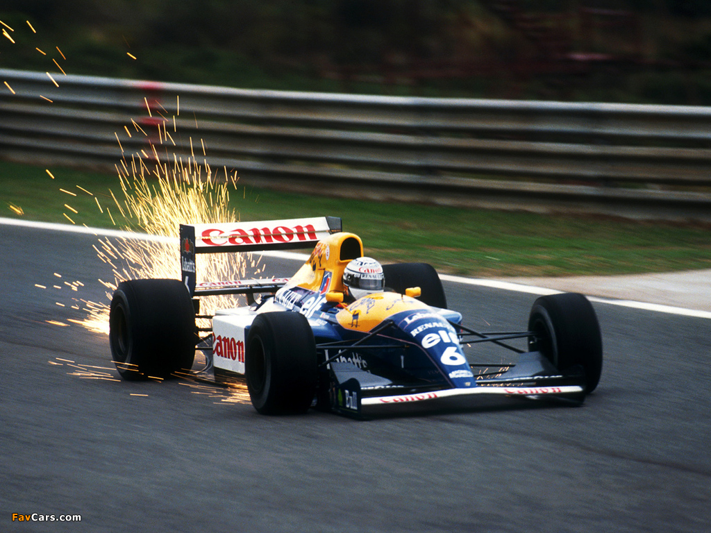 Williams FW14 1991 wallpapers (1024 x 768)