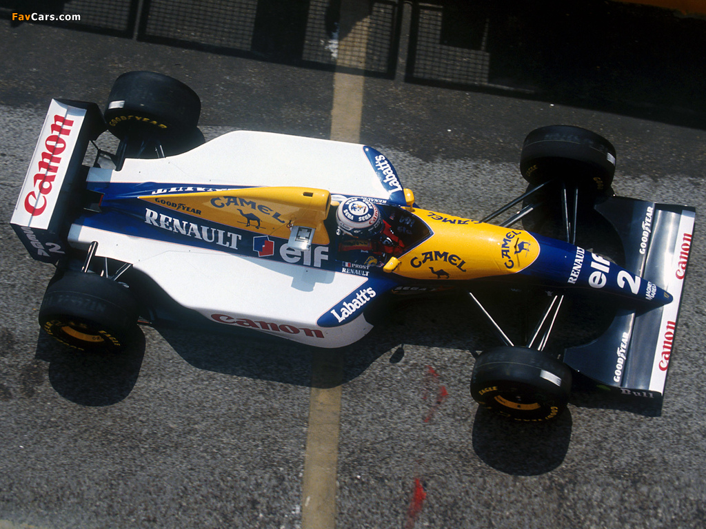 Photos of Williams FW15C 1993 (1024 x 768)