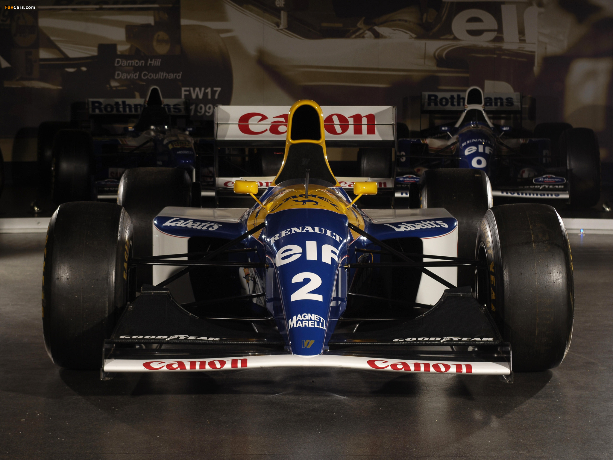 Williams FW15C 1993 wallpapers (2048 x 1536)