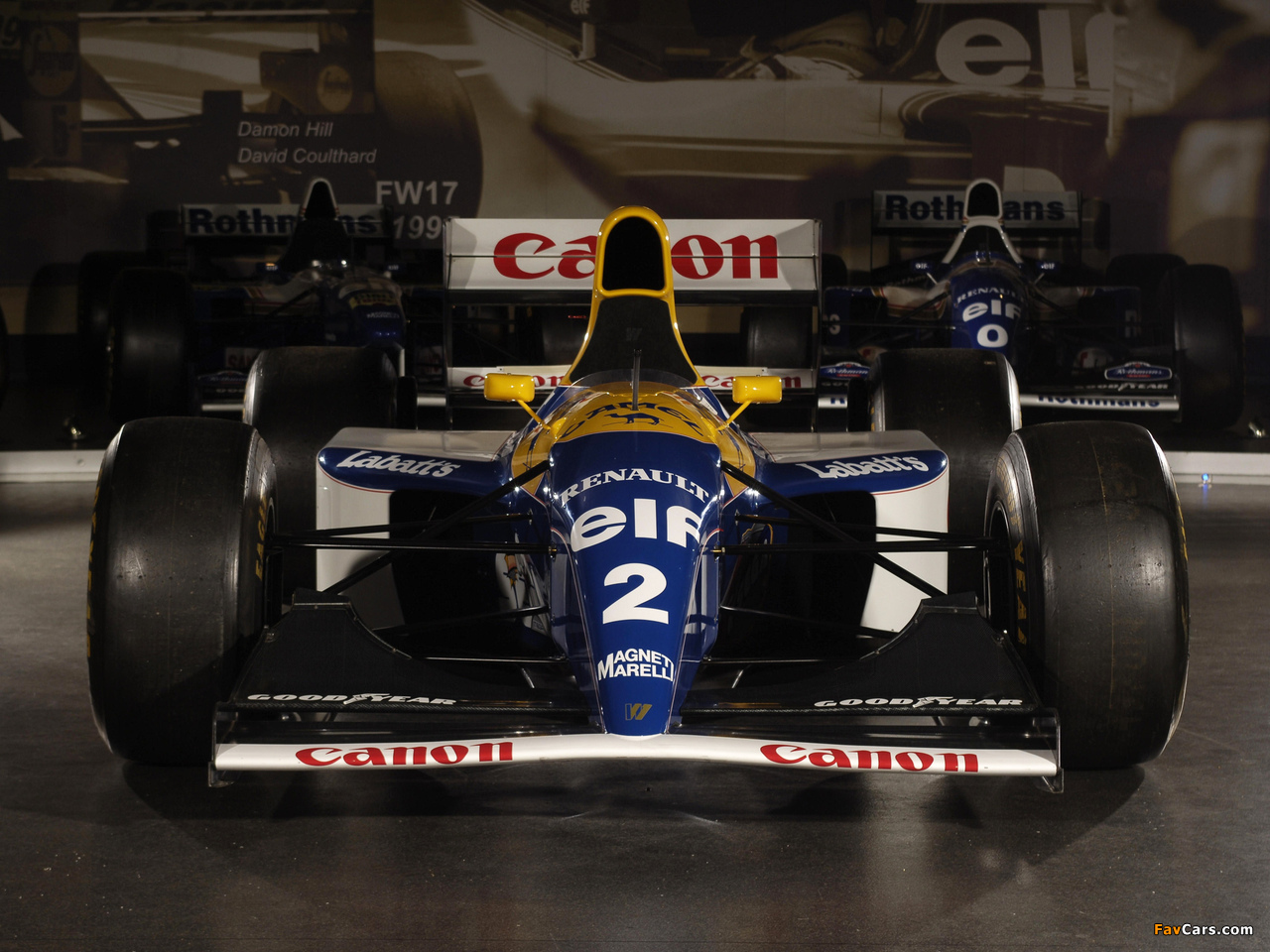 Williams FW15C 1993 wallpapers (1280 x 960)