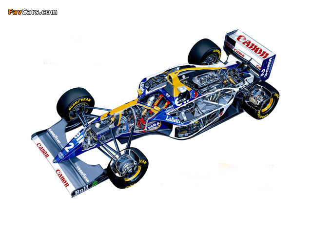 Williams FW15C 1993 wallpapers (640 x 480)