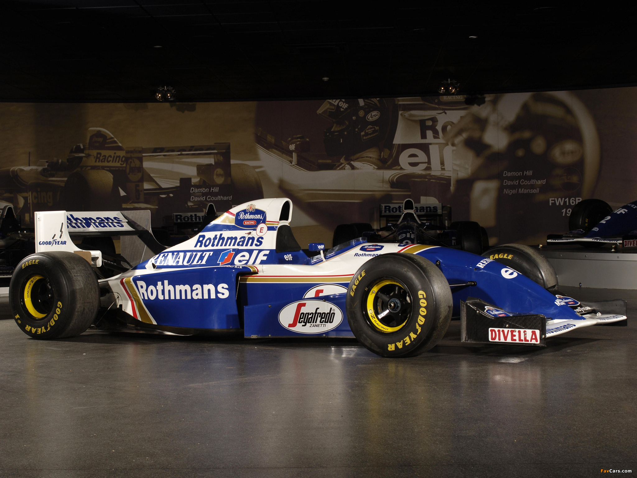 Photos of Williams FW16B 1994 (2048 x 1536)