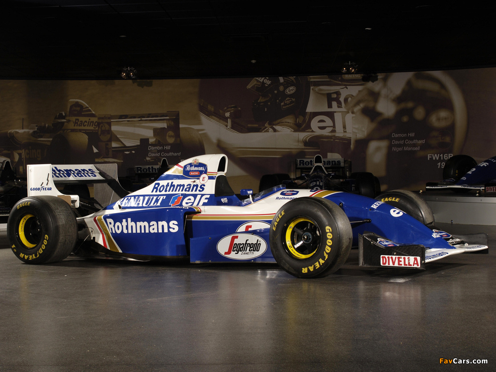 Photos of Williams FW16B 1994 (1024 x 768)