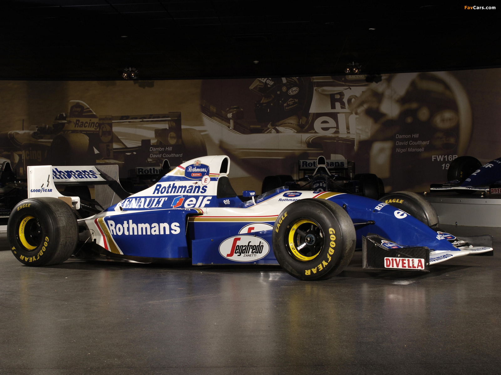 Photos of Williams FW16B 1994 (1600 x 1200)