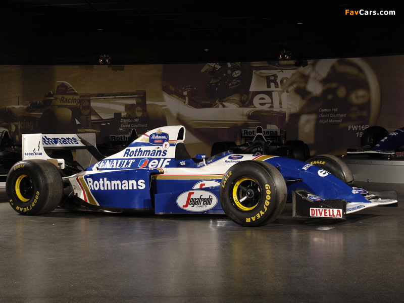Photos of Williams FW16B 1994 (800 x 600)