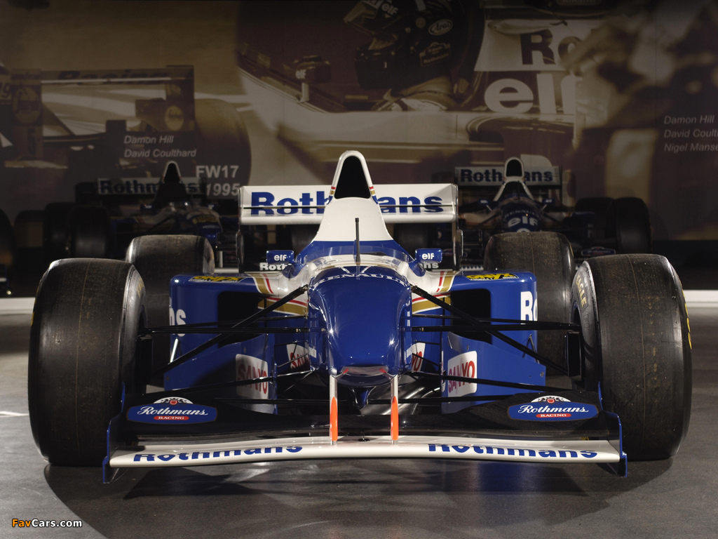 Williams FW17 1995 wallpapers (1024 x 768)