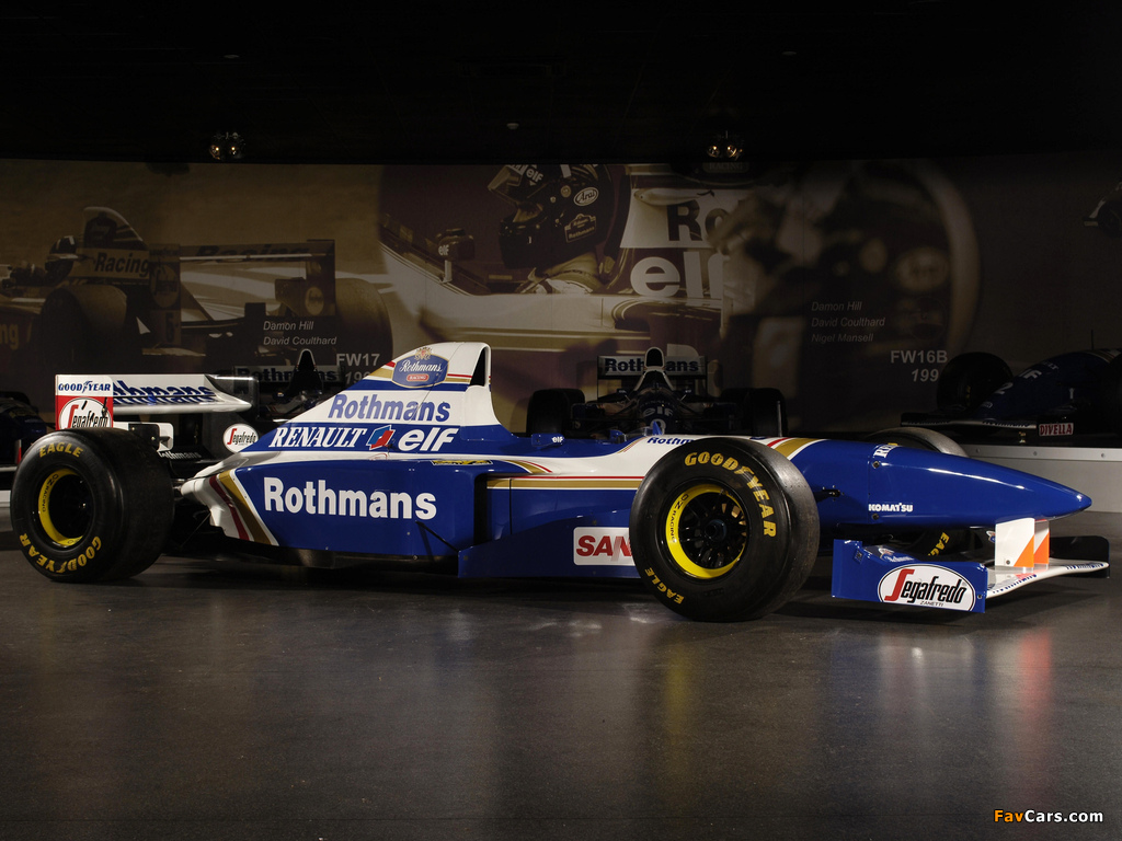 Williams FW17 1995 wallpapers (1024 x 768)