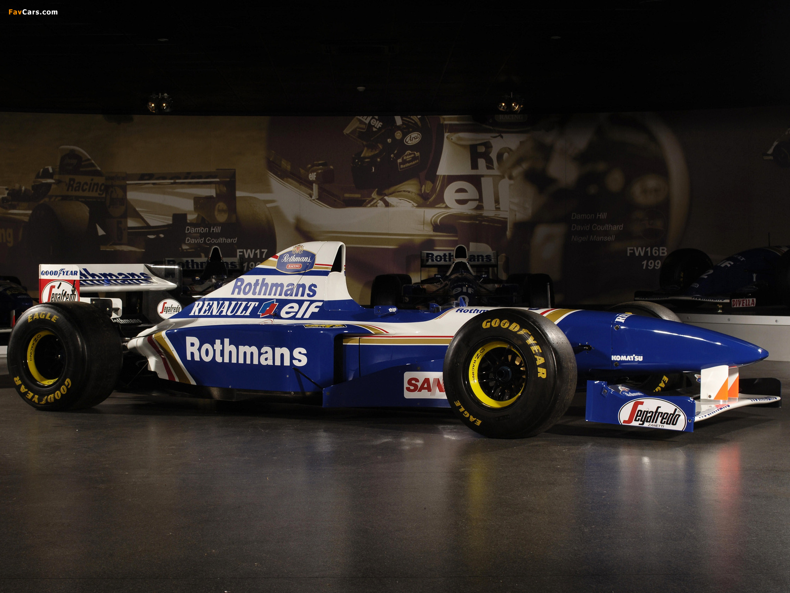 Williams FW17 1995 wallpapers (1600 x 1200)