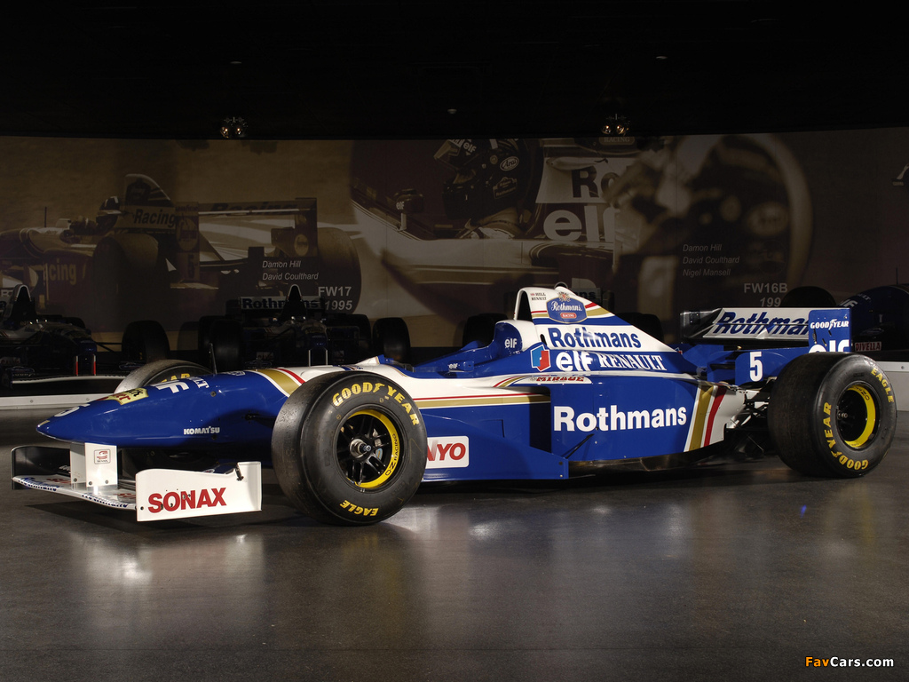 Photos of Williams FW18 1996 (1024 x 768)