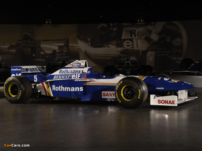 Photos of Williams FW18 1996 (800 x 600)