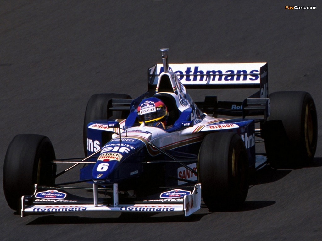 Williams FW18 1996 wallpapers (1024 x 768)