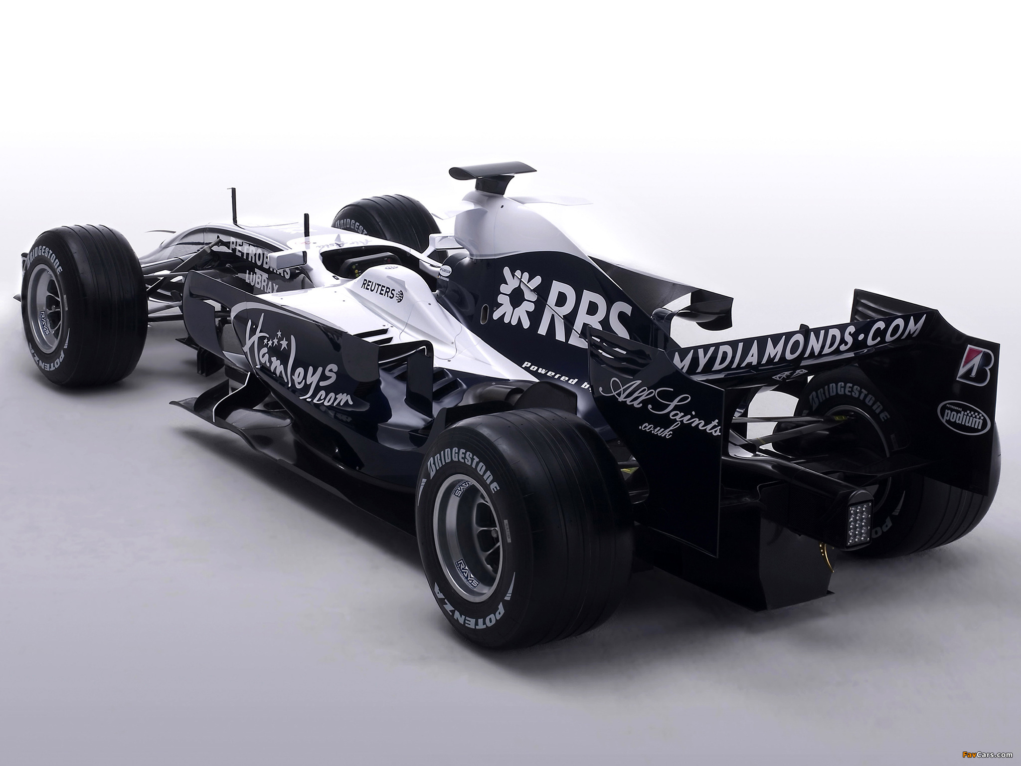 Williams FW30 2008 wallpapers (2048 x 1536)