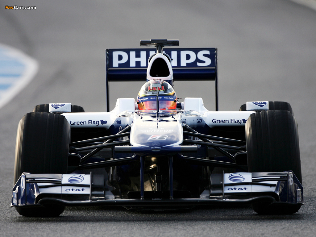 Williams FW32 2010 wallpapers (1024 x 768)