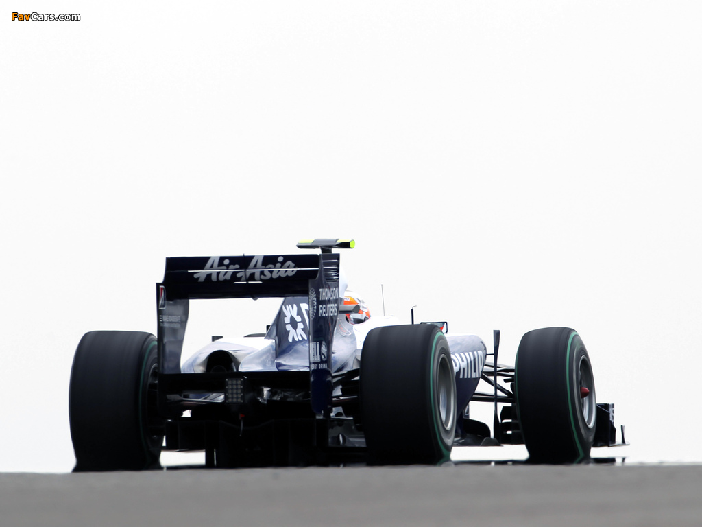 Williams FW32 2010 wallpapers (1024 x 768)