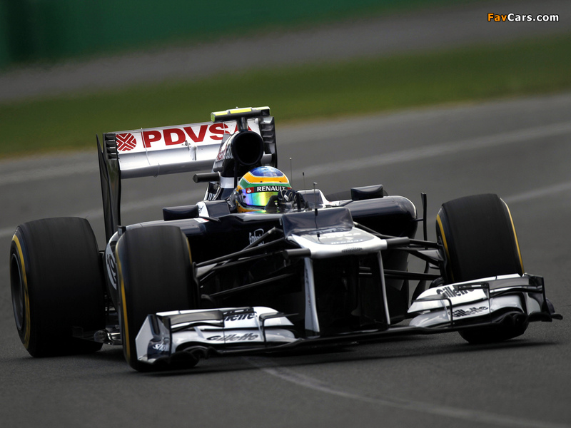 Williams FW34 2012 wallpapers (800 x 600)