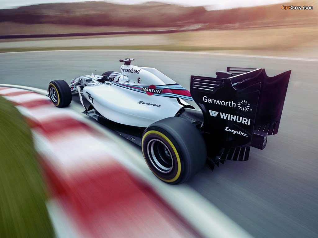 Williams FW36 2014 wallpapers (1024 x 768)