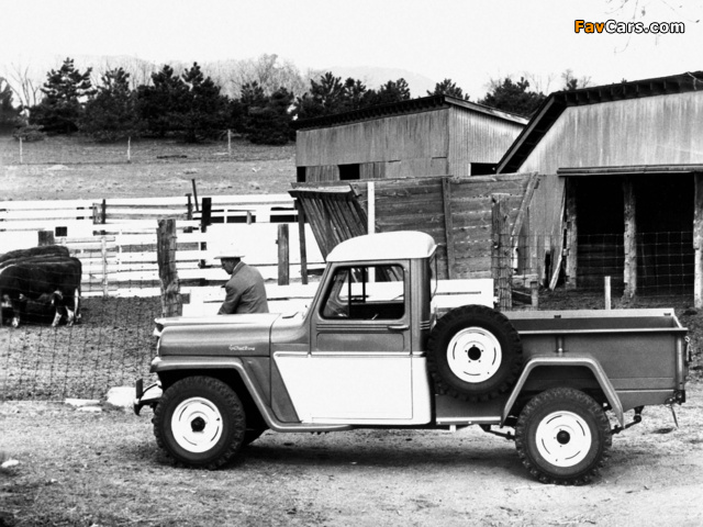 Willys Jeep Truck 1947–65 images (640 x 480)
