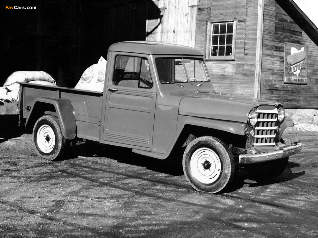 Willys Jeep Truck 1947–65 photos (1024 x 768)