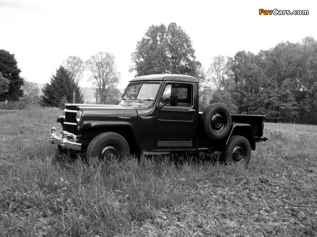 Willys Jeep Truck 1947–65 wallpapers (640 x 480)