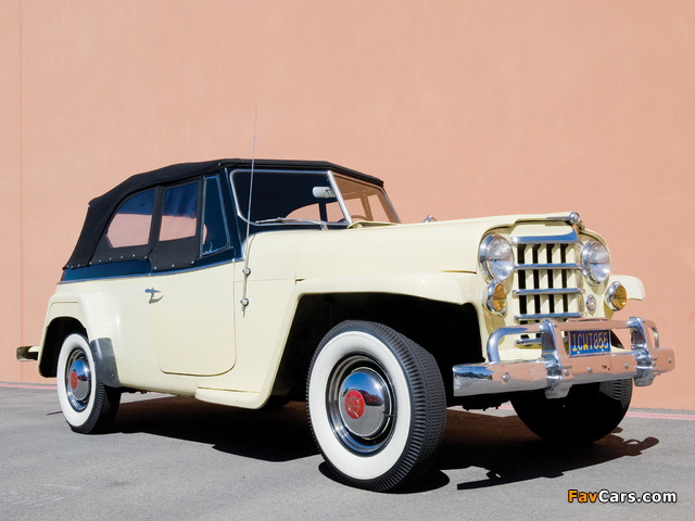 Willys-Overland Jeepster (VJ) 1950 images (640 x 480)