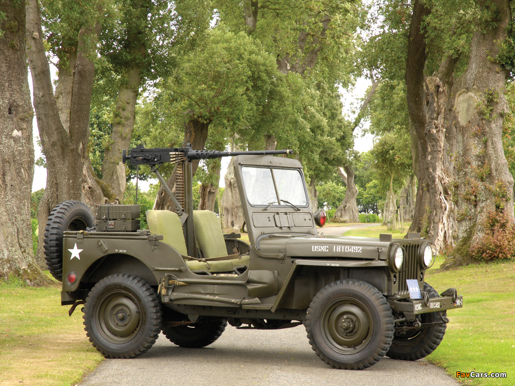 Willys M38 Jeep (MC) 1950–52 wallpapers (1024 x 768)