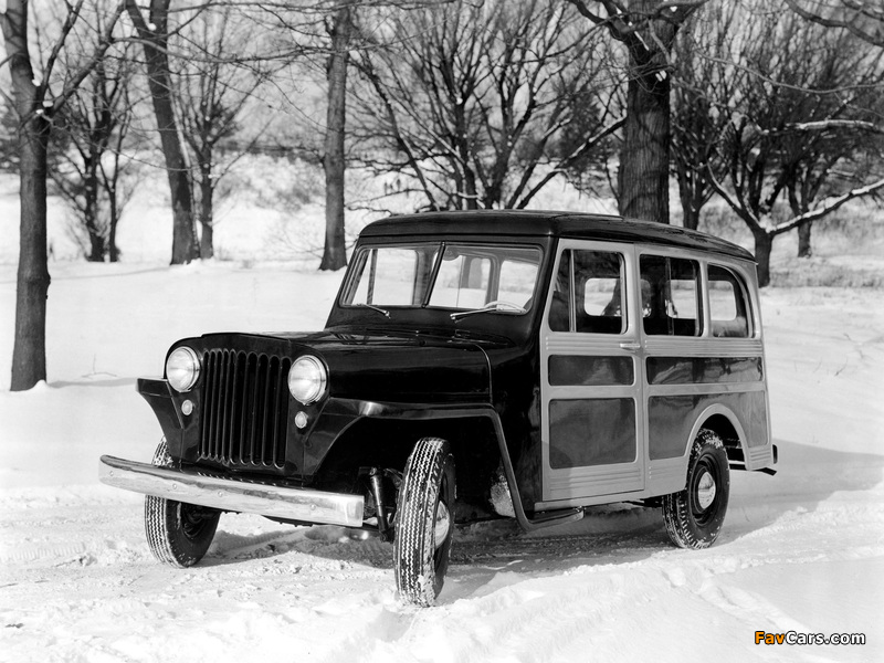 Willys Station Wagon 1949 wallpapers (800 x 600)