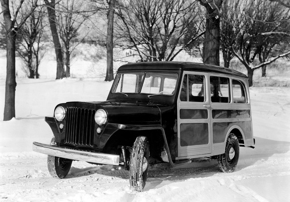 Willys Station Wagon 1949 wallpapers