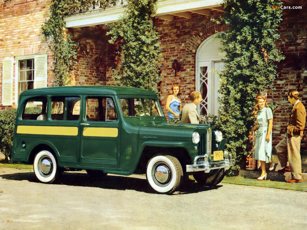 Willys Jeep Station Wagon 1948 wallpapers (1024 x 768)