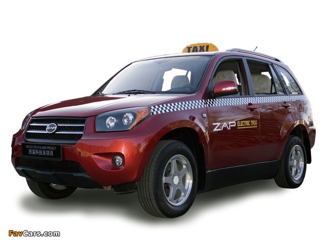 ZAP Electric Taxi SUV 2011 wallpapers (640 x 480)