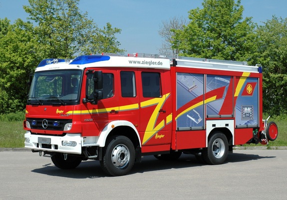 Ziegler Mercedes-Benz Atego 1328 Feuerwehr 2005–13 wallpapers