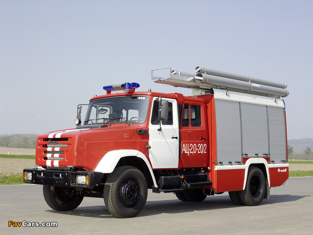 Pictures of Rosenbauer ZiL 433185 AC-2,0-20/2 Opitniy 2009 (640 x 480)