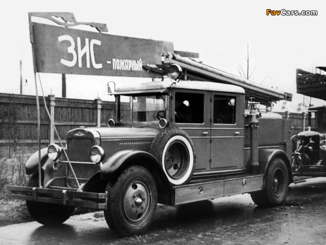 PMZ-3 na shassi ZiS 5 1933–41 photos (640 x 480)